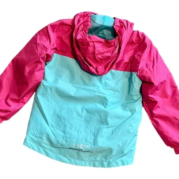 Eddie Bauer Girl’s 3 in 1 Jacket Coat Pink Size 10/12 NEW - Picture 2 of 10